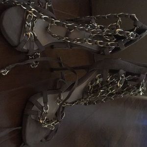 Open toed heels never worn just tried on at home